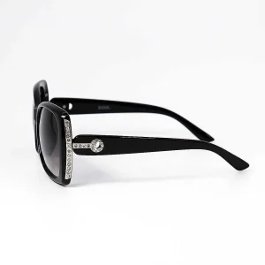 SOUL Accessories Diamante Oversized Sunglasses In Black* Sunglasses