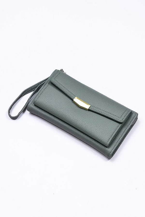 SOUL Accessories Double Compartment Purse In Teal* Purses & Wallets