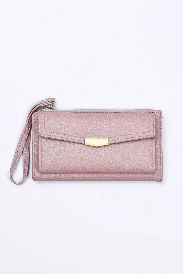 SOUL Accessories Double Compartment Purse In Pink* Purses & Wallets