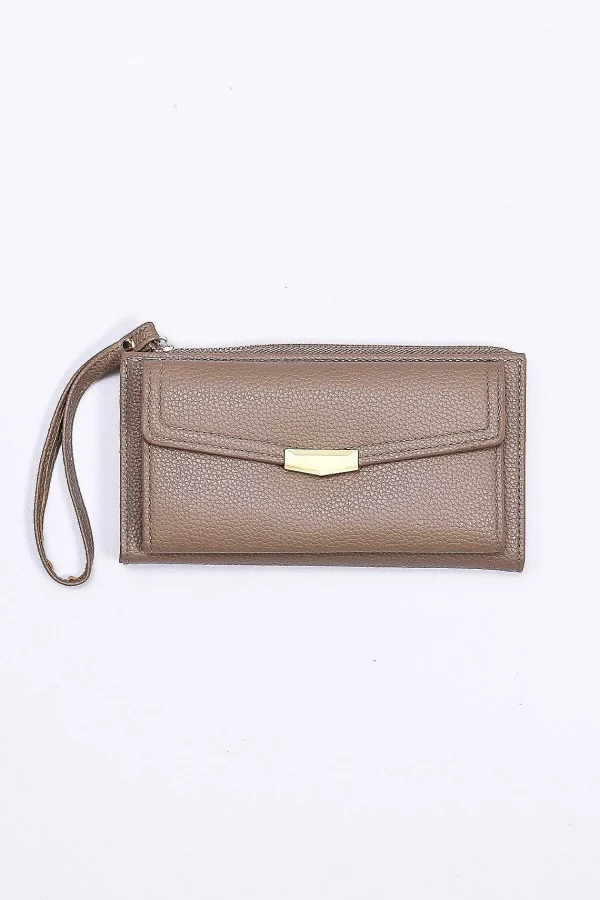 SOUL Accessories Double Compartment Purse In Beige* Purses & Wallets