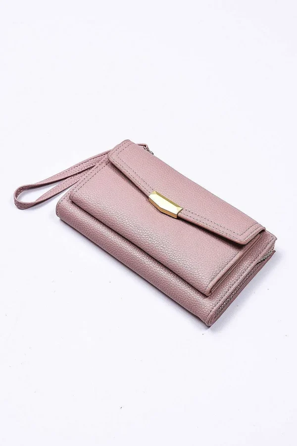 SOUL Accessories Double Compartment Purse In Pink* Purses & Wallets