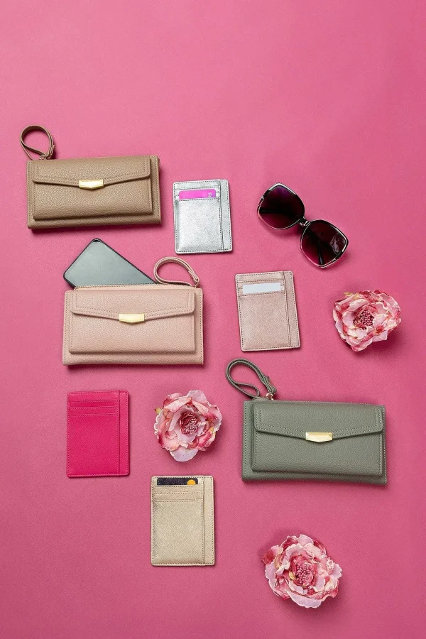 SOUL Accessories Double Compartment Purse In Pink* Purses & Wallets