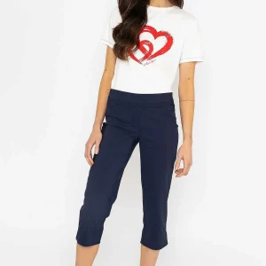 Kelly & Grace Weekend Double Heart Print T-Shirt*Women Tops & Blouses