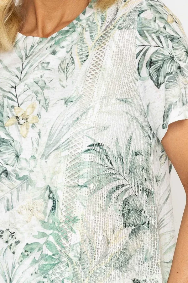 Voulez Vous Double Layer Burnout & Mesh Top*Women Tops & Blouses