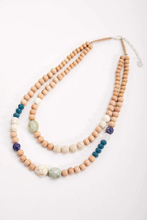 Soul Jewellery Double Layered Beaded Necklace* Necklaces