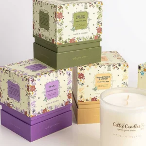 Celtic Candles Double Wick Lime & Basil Candle* Homeware