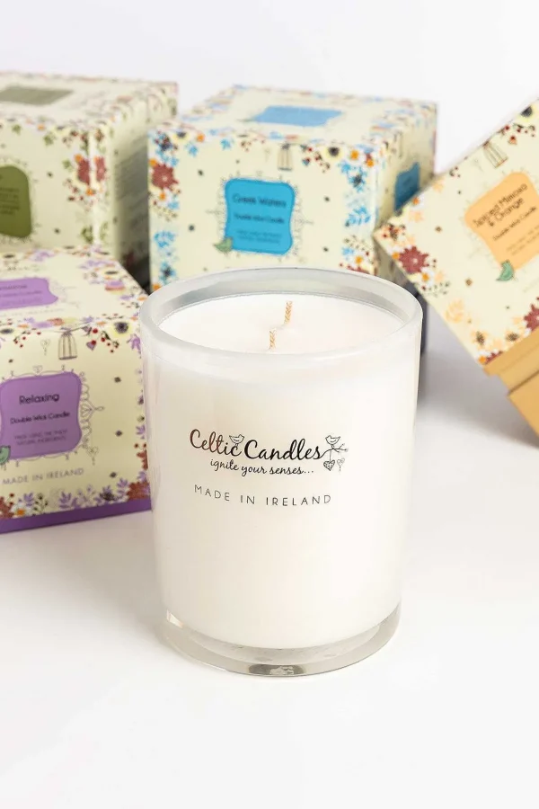 Celtic Candles Double Wick Spiced Mimosa Candle* Homeware