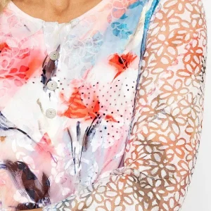 Voulez Vous Dovore Printed Top In Pink*Women Tops & Blouses