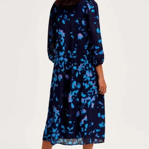 Cks Fashion Duco Pleated Midi Dress In Dark Blue*Women Dresses & Jumpsuits