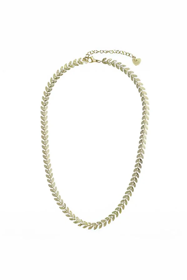 Knight & Day Ear Of Wheat Gold Necklace* Necklaces