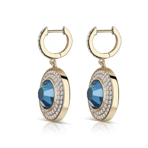 Newbridge Silverware Jewellery Earrings With Montana Stone* Boxed Gifts