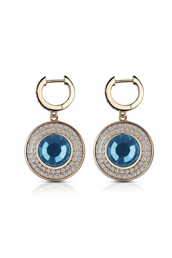Newbridge Silverware Jewellery Earrings With Montana Stone* Boxed Gifts