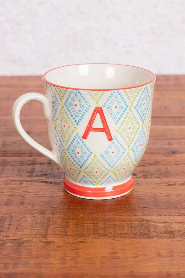Eclectic Alphabet Mug A* Homeware