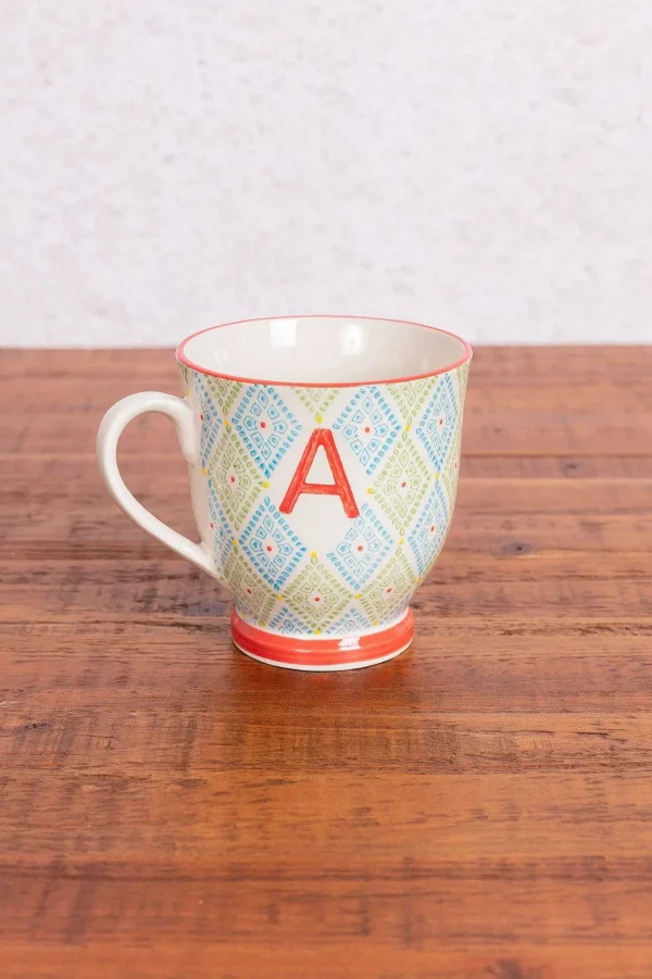Eclectic Alphabet Mug A* Homeware