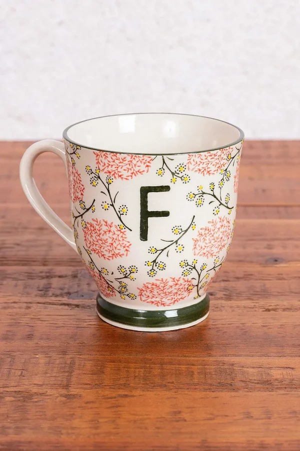 Eclectic Alphabet Mug F* Homeware