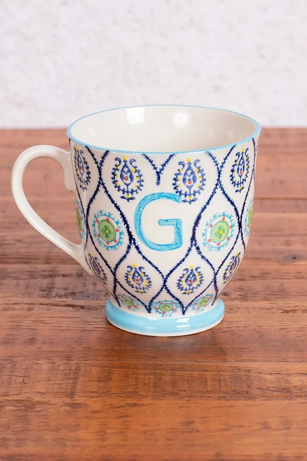 Eclectic Alphabet Mug G* Homeware