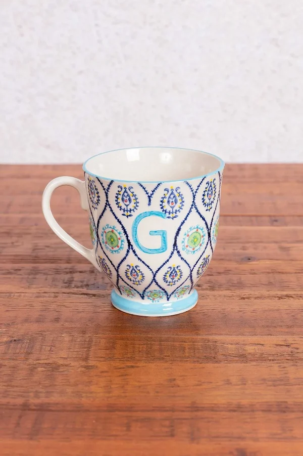 Eclectic Alphabet Mug G* Homeware