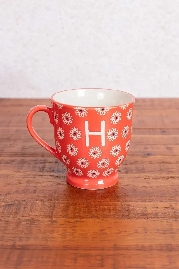 Eclectic Alphabet Mug H* Homeware