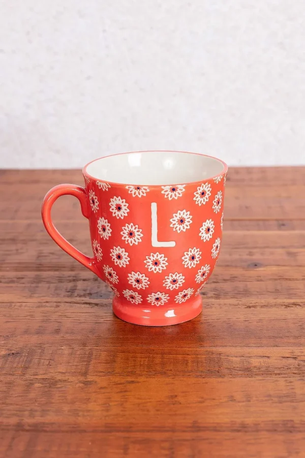 Eclectic Alphabet Mug L* Homeware