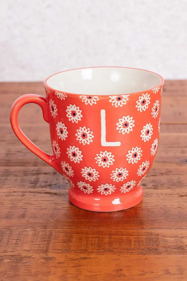 Eclectic Alphabet Mug L* Homeware