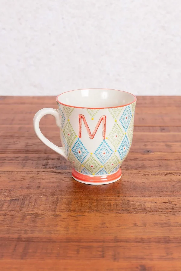Eclectic Alphabet Mug M* Homeware
