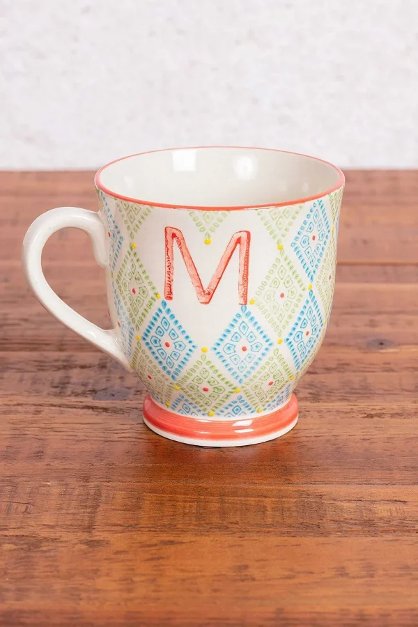 Eclectic Alphabet Mug M* Homeware