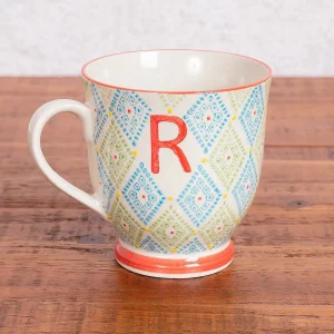 Eclectic Alphabet Mug R* Homeware