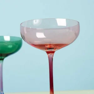 Eclectic Champagne Saucer Set Of 2* Homeware