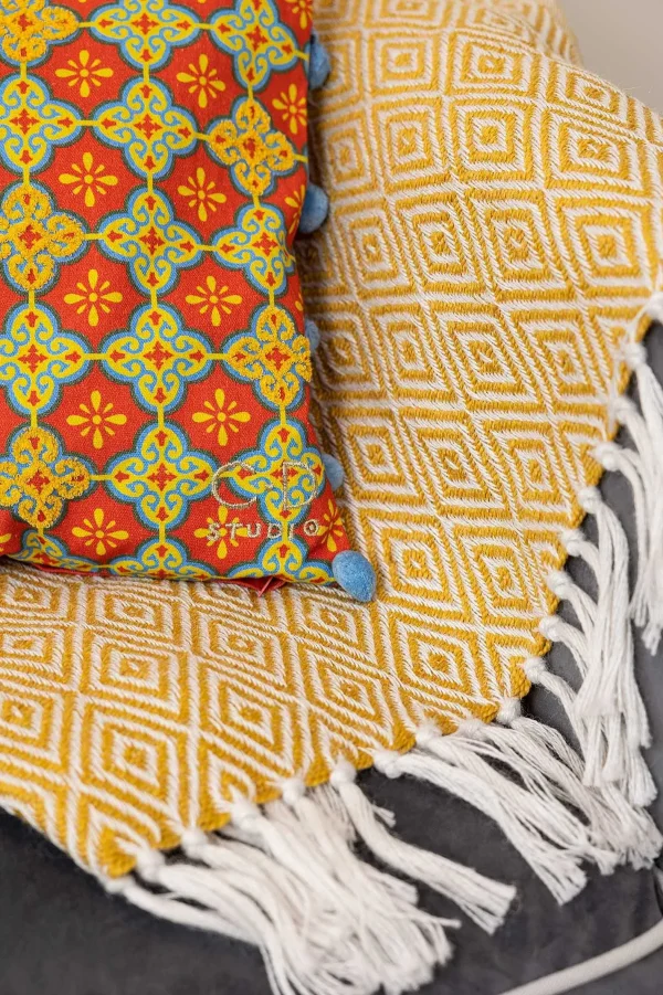 Eclectic Geometric Cushion* Homeware