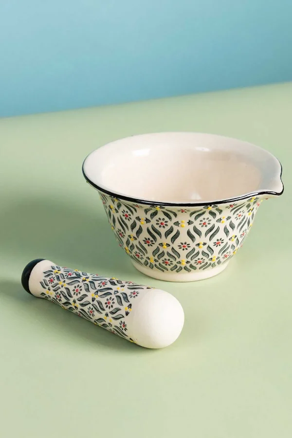 Eclectic Pestle And Mortar Set* Homeware