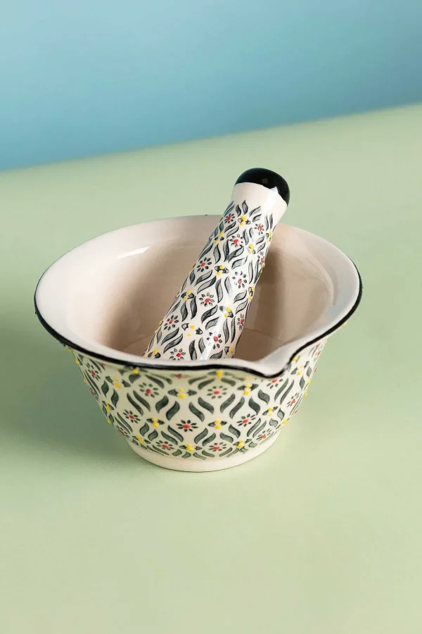 Eclectic Pestle And Mortar Set* Homeware