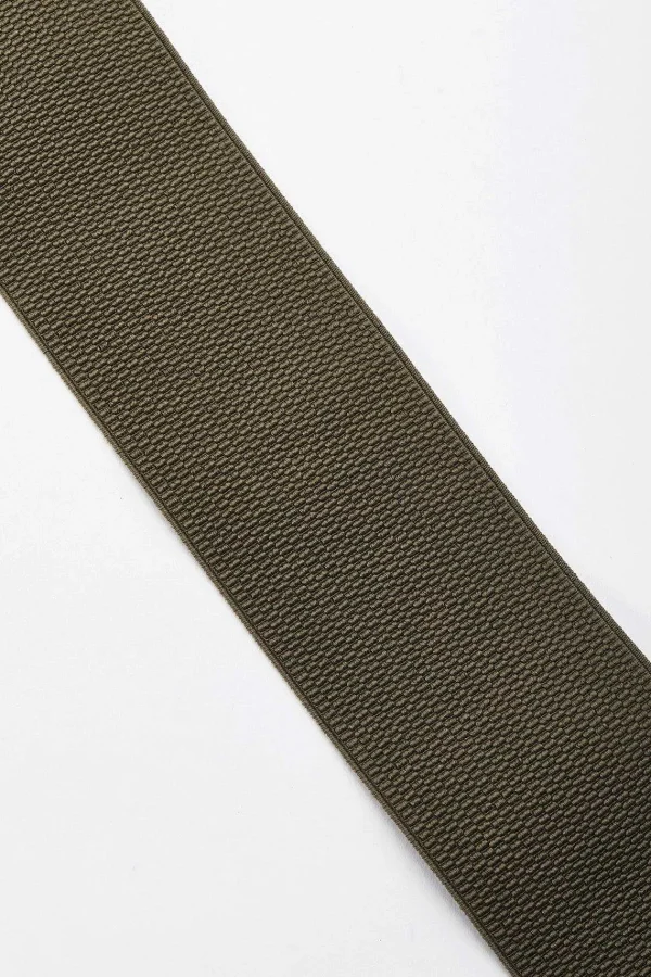 SOUL Accessories Elasticated Khaki Belt* Belts
