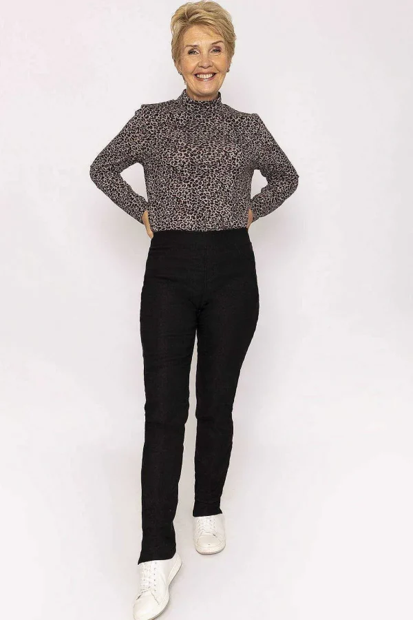 Voulez Vous Elasticated Trousers In Black*Women Jeans & Trousers