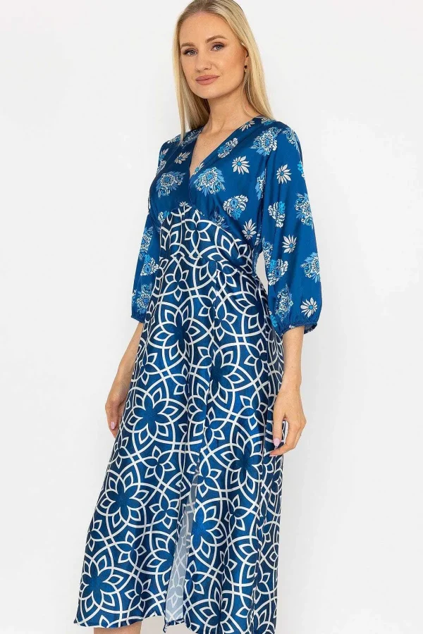 Pala D'oro Eliza Midi Dress In Navy*Women Dresses & Jumpsuits