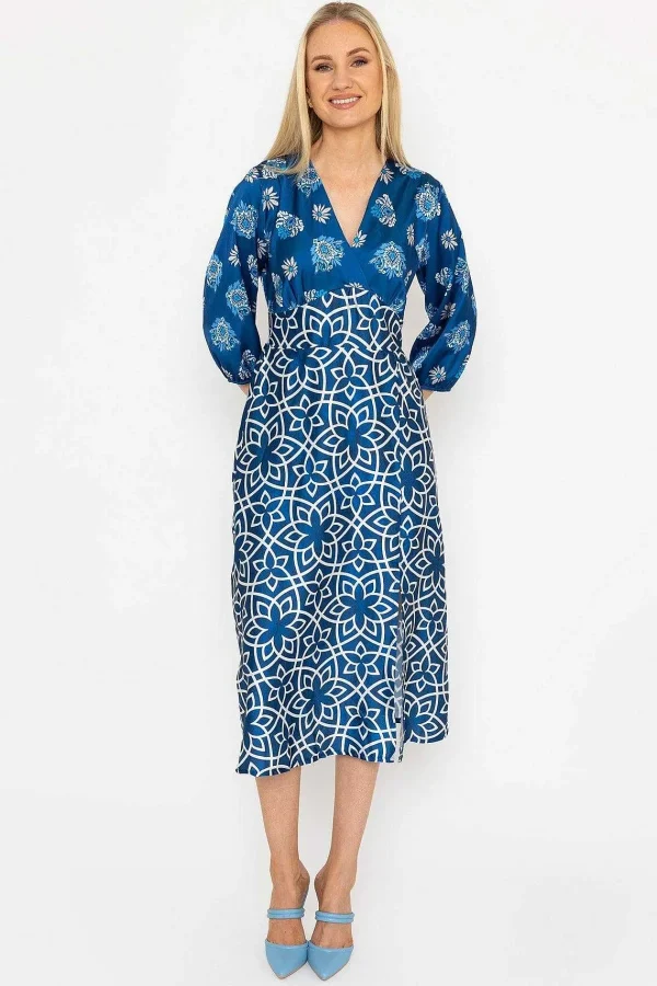 Pala D'oro Eliza Midi Dress In Navy*Women Dresses & Jumpsuits