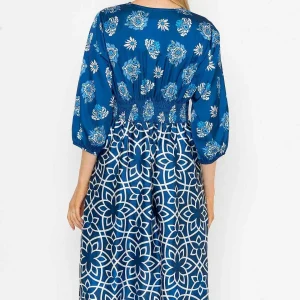 Pala D'oro Eliza Midi Dress In Navy*Women Dresses & Jumpsuits