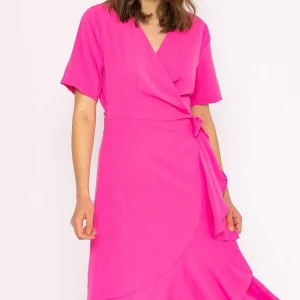 Rowen Avenue Ella Midi Dress In Fuchsia*Women Dresses & Jumpsuits