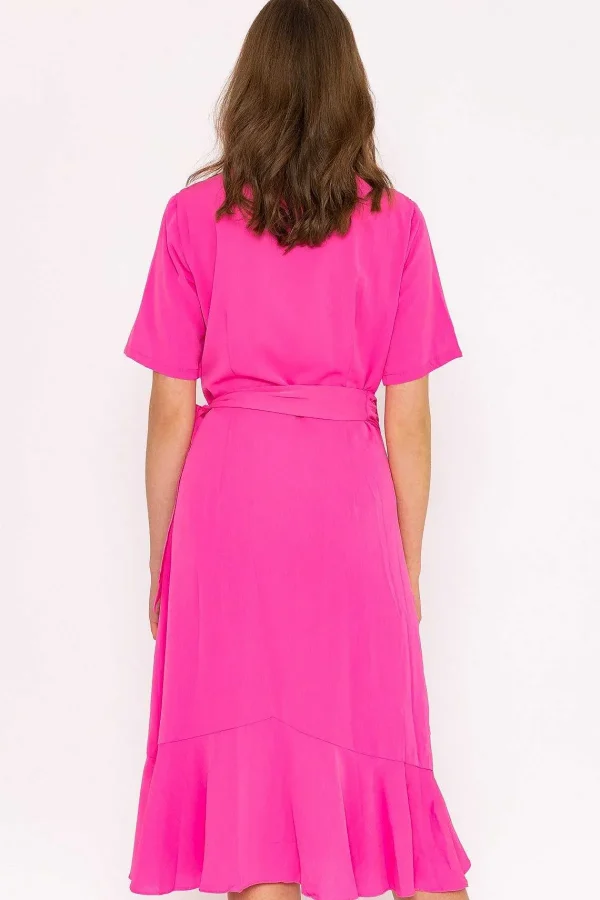 Rowen Avenue Ella Midi Dress In Fuchsia*Women Dresses & Jumpsuits
