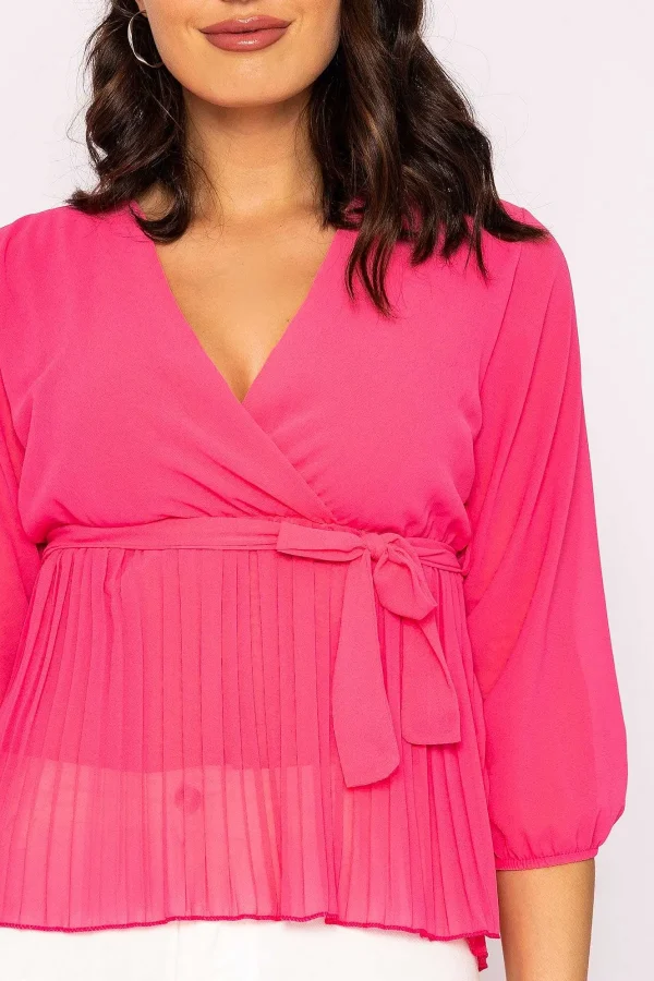 Pala D'oro Emma Top In Pink*Women Tops & Blouses