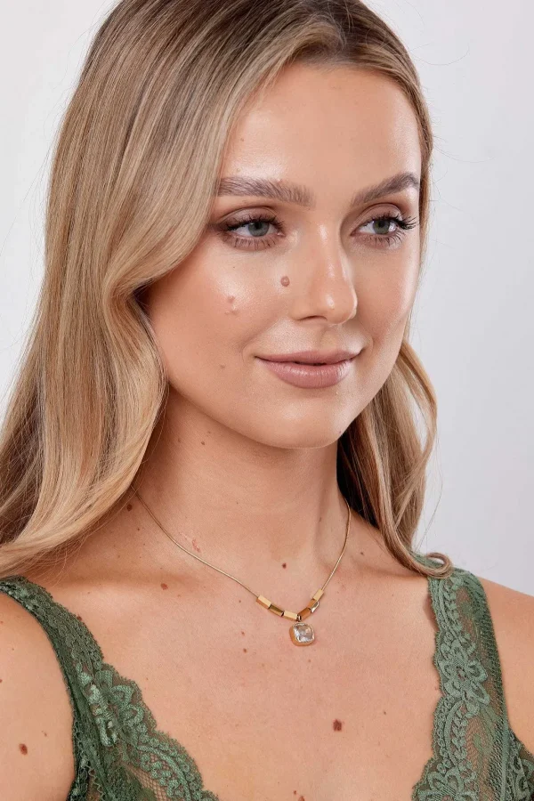 Knight & Day Emmalyn Clear Stone Necklace* Jewellery