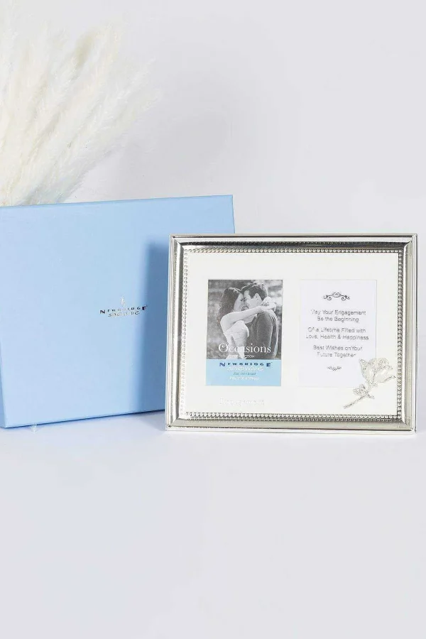 Newbridge Silverware Engagement Double Photo Frame* Homeware