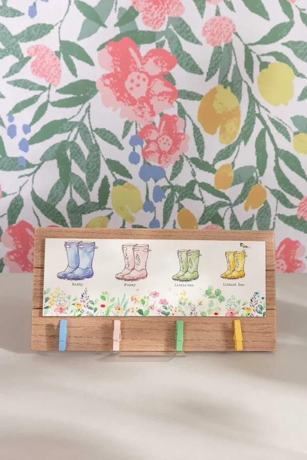 Carraig Donn HOME Family Welly Plaque* Homeware