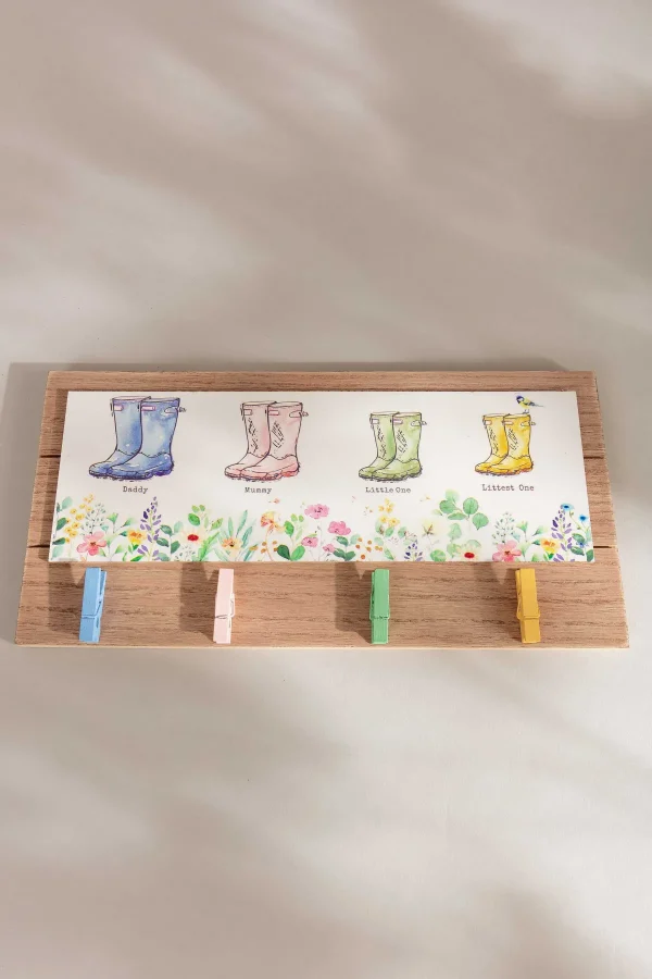 Carraig Donn HOME Family Welly Plaque* Homeware