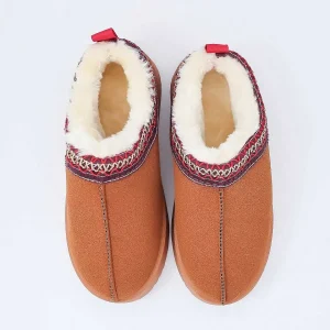 Cherish Accessories Faux Fur Cosy Slippers In Tan*Women Nightwear