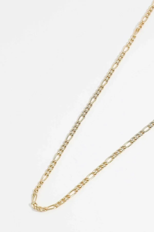 Soul Jewellery Figaro Link Necklace In Gold*Women As Seen On Social