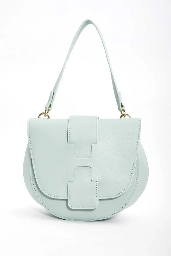 SOUL Accessories Flap Over Satchel Bag In Sage* Accessories