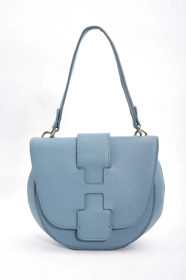 SOUL Accessories Flap Over Satchel Bag In Blue* Accessories