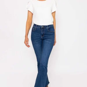 Denim Club Flare Denim Jeans In Indigo*Women Jeans & Trousers