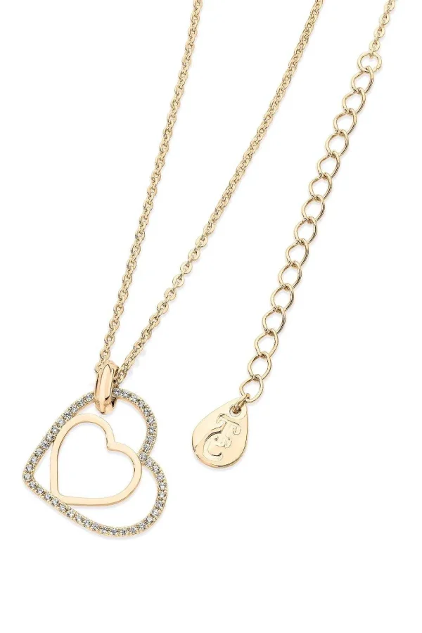Tipperary Crystal Jewellery Floating Heart Pendant* Boxed Gifts