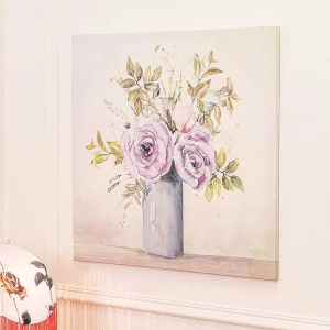 Carraig Donn HOME Floral Posy Jar Canvas Wall Art* Homeware